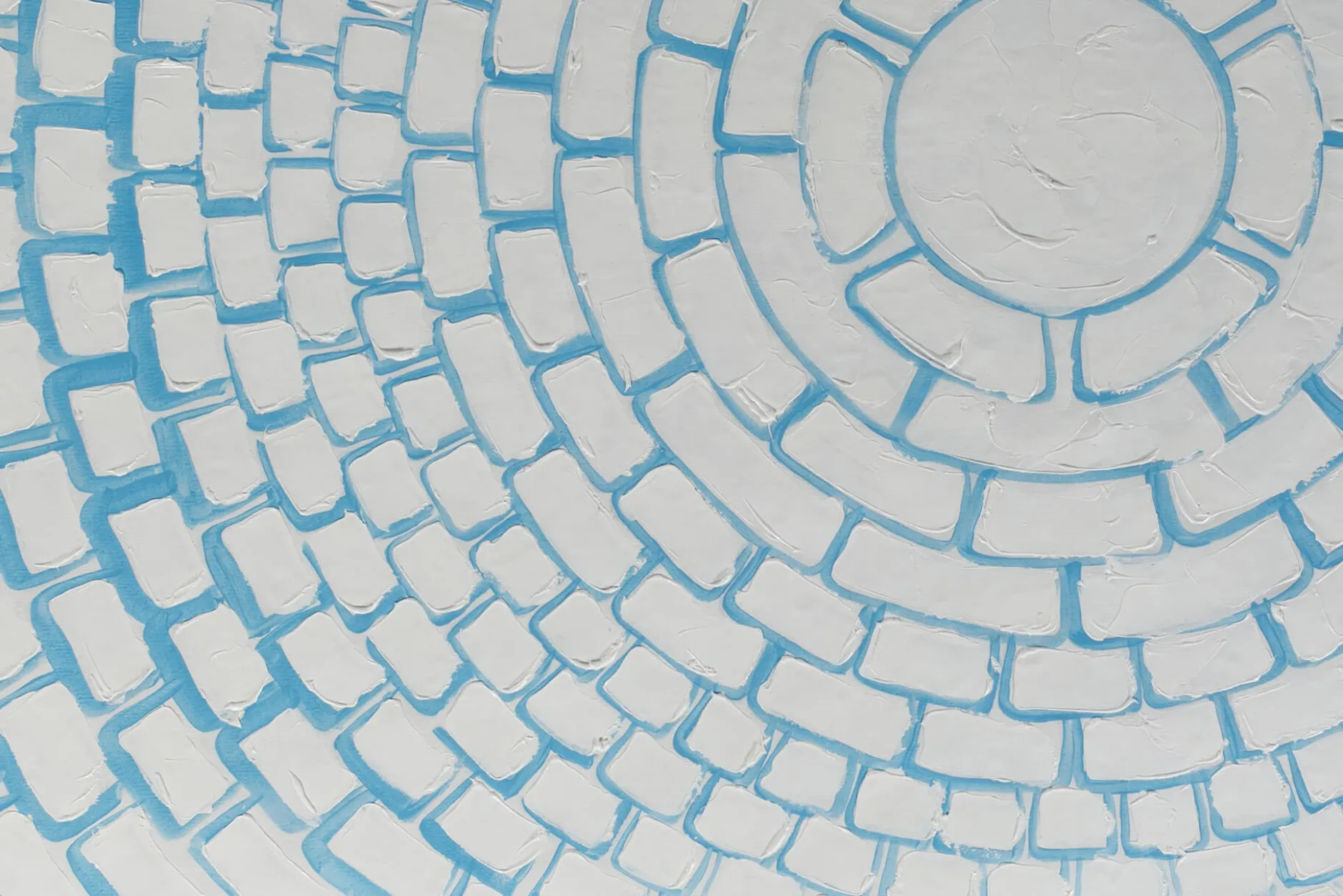 Öl Gemälde 'Figure Labyrinth' | Handgemaltes Unikat
