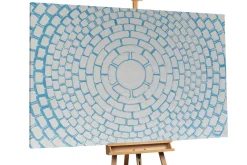 Öl Gemälde 'Figure Labyrinth' | Handgemaltes Unikat