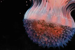 Öl Gemälde 'Floating in the Ocean' | Handgemaltes Unikat