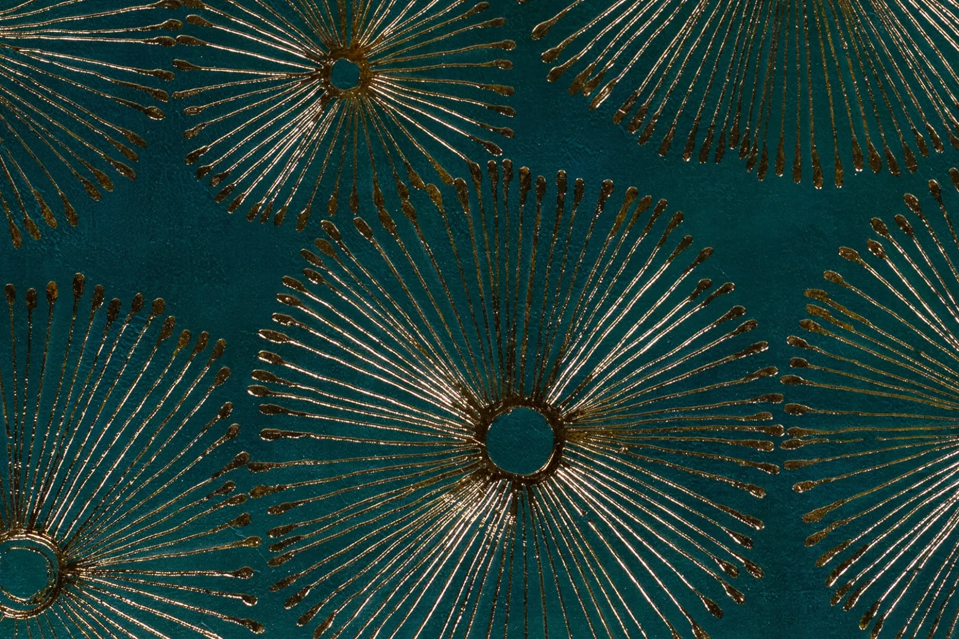 Öl Gemälde 'Flying Dandelion' | Handgemaltes Unikat