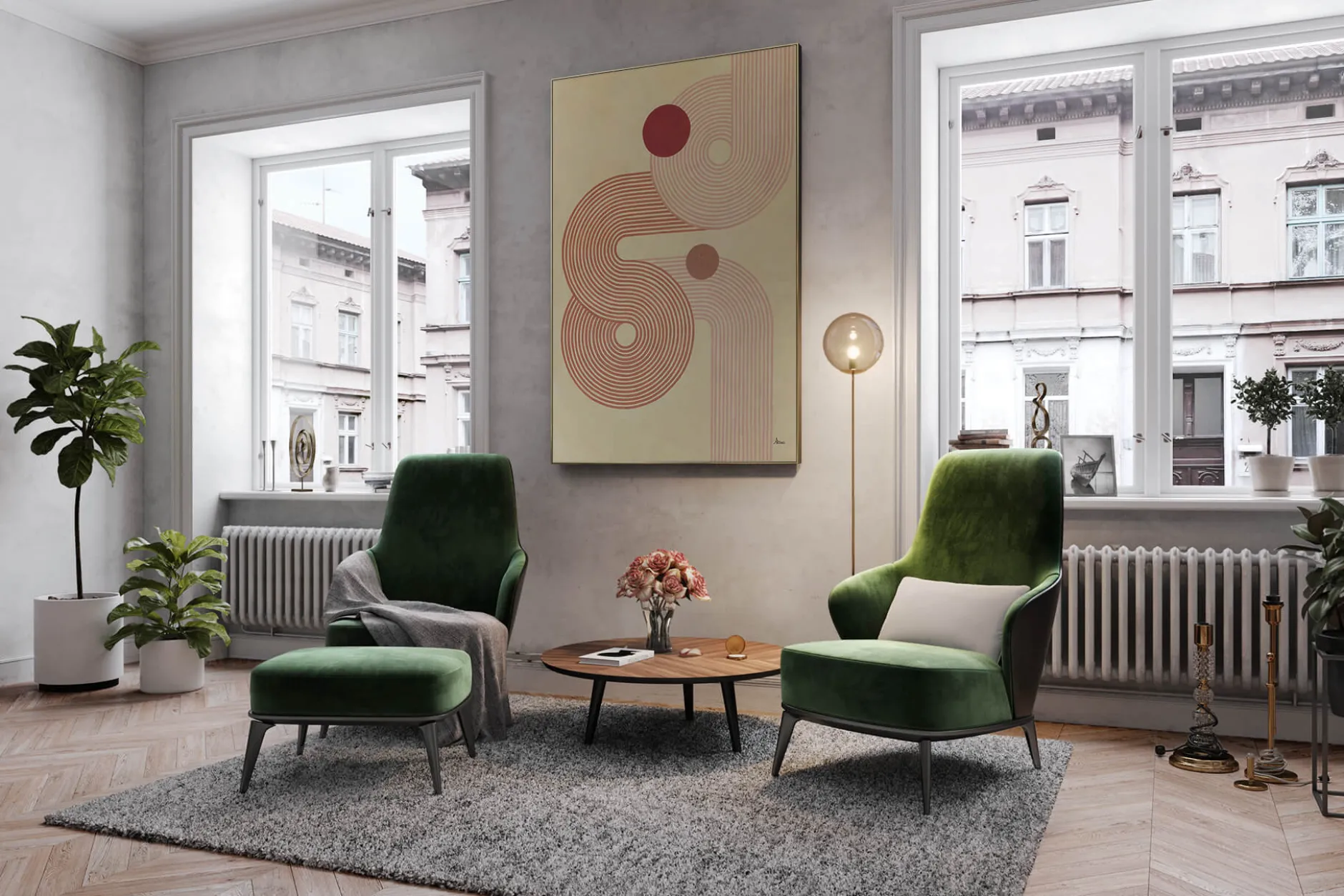 Öl Gemälde 'Follow your Inspiration' | Handgemaltes Unikat