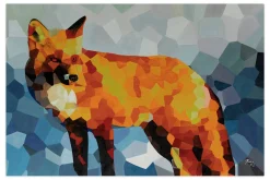 Öl Gemälde 'Fox of Fire' | Handgemaltes Unikat