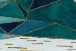 Öl Gemälde 'Geometrische Idylle' | Handgemaltes Unikat