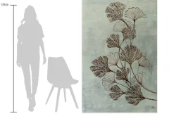 Öl Gemälde 'Ginkgopoesie' | Handgemaltes Unikat
