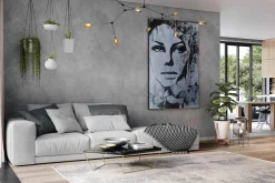 Öl Gemälde 'Glamorous Providence' | Handgemaltes Unikat