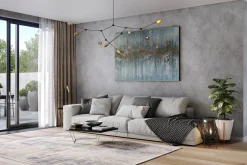 Öl Gemälde 'Gleaming Inspiration' | Handgemaltes Unikat