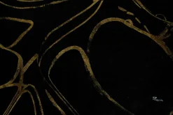 Öl Gemälde 'Gold Chain' | Handgemaltes Unikat