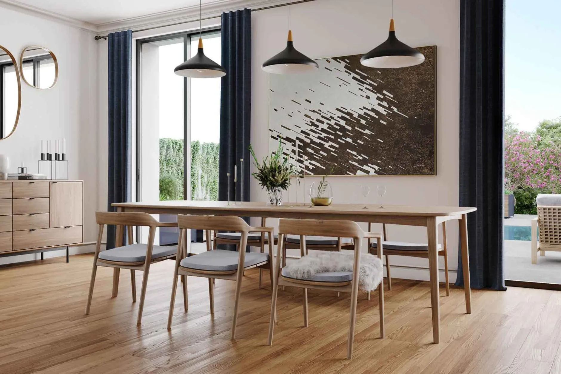 Öl Gemälde 'Golden Allure' | Handgemaltes Unikat