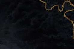 Öl Gemälde 'Golden Divination' | Handgemaltes Unikat