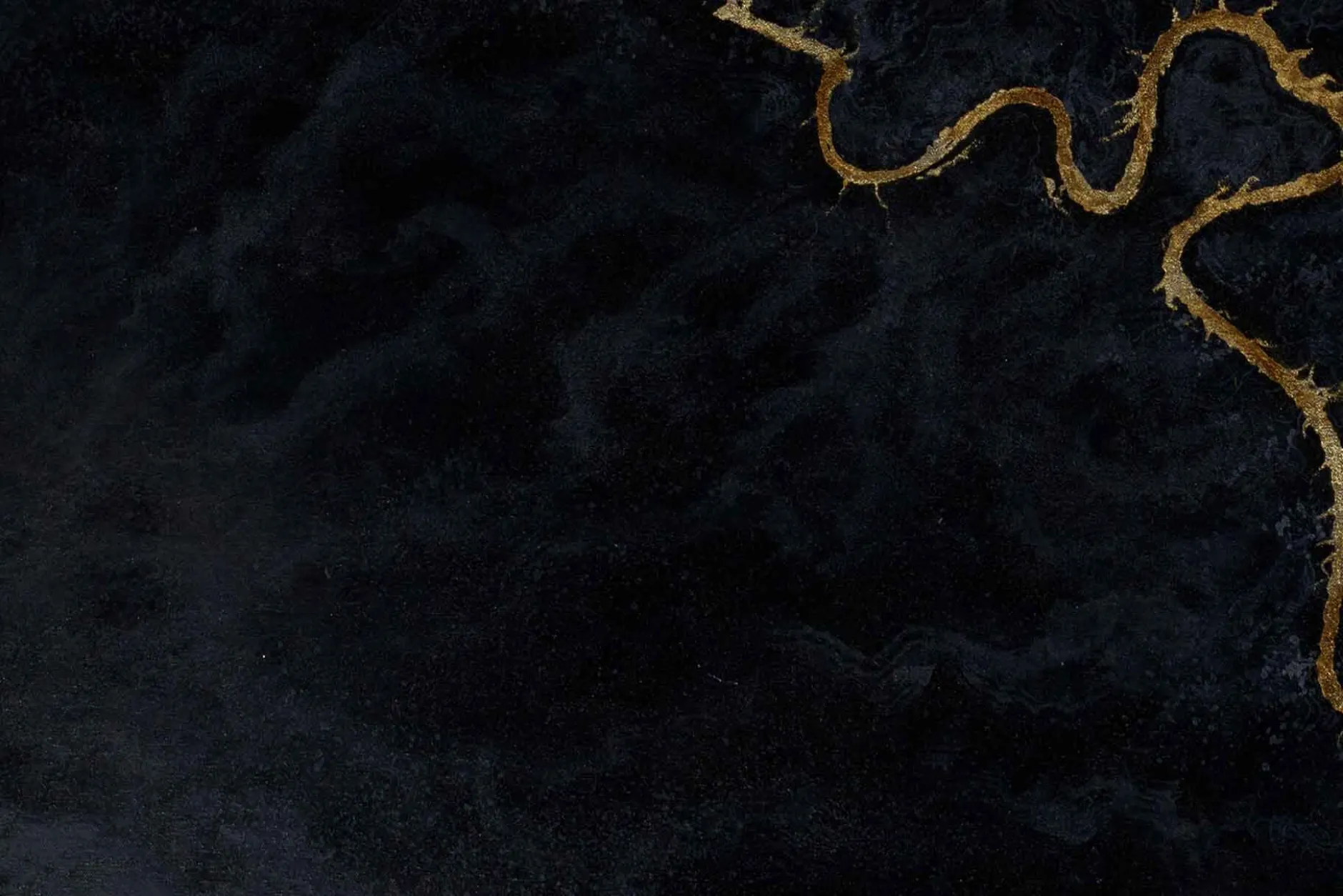 Öl Gemälde 'Golden Divination' | Handgemaltes Unikat