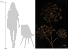 Öl Gemälde 'Golden Evanescence' | Handgemaltes Unikat