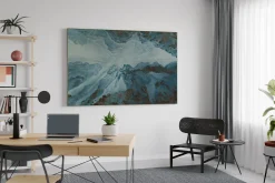 Öl Gemälde 'Golden Heaven' | Handgemaltes Unikat