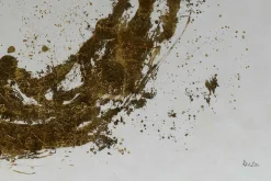 Öl Gemälde 'Golden Movement' | Handgemaltes Unikat