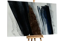 Öl Gemälde 'Graphite Gradation' | Handgemaltes Unikat