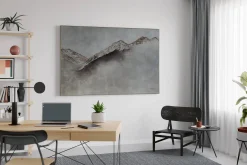 Öl Gemälde 'Gray Gradation' | Handgemaltes Unikat