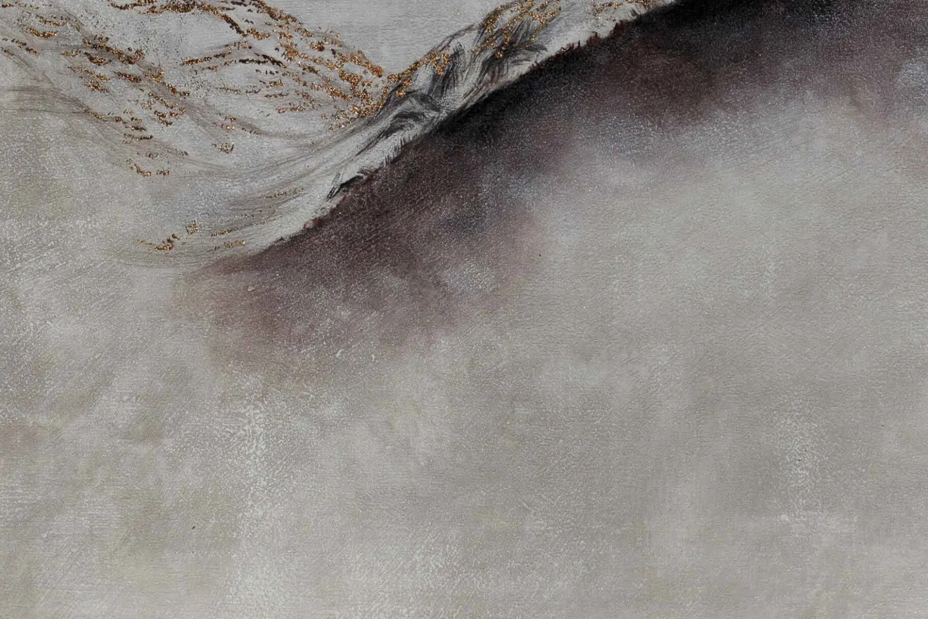 Öl Gemälde 'Gray Gradation' | Handgemaltes Unikat