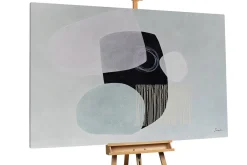 Öl Gemälde 'Grey Contemplation' | Handgemaltes Unikat