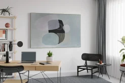 Öl Gemälde 'Grey Contemplation' | Handgemaltes Unikat