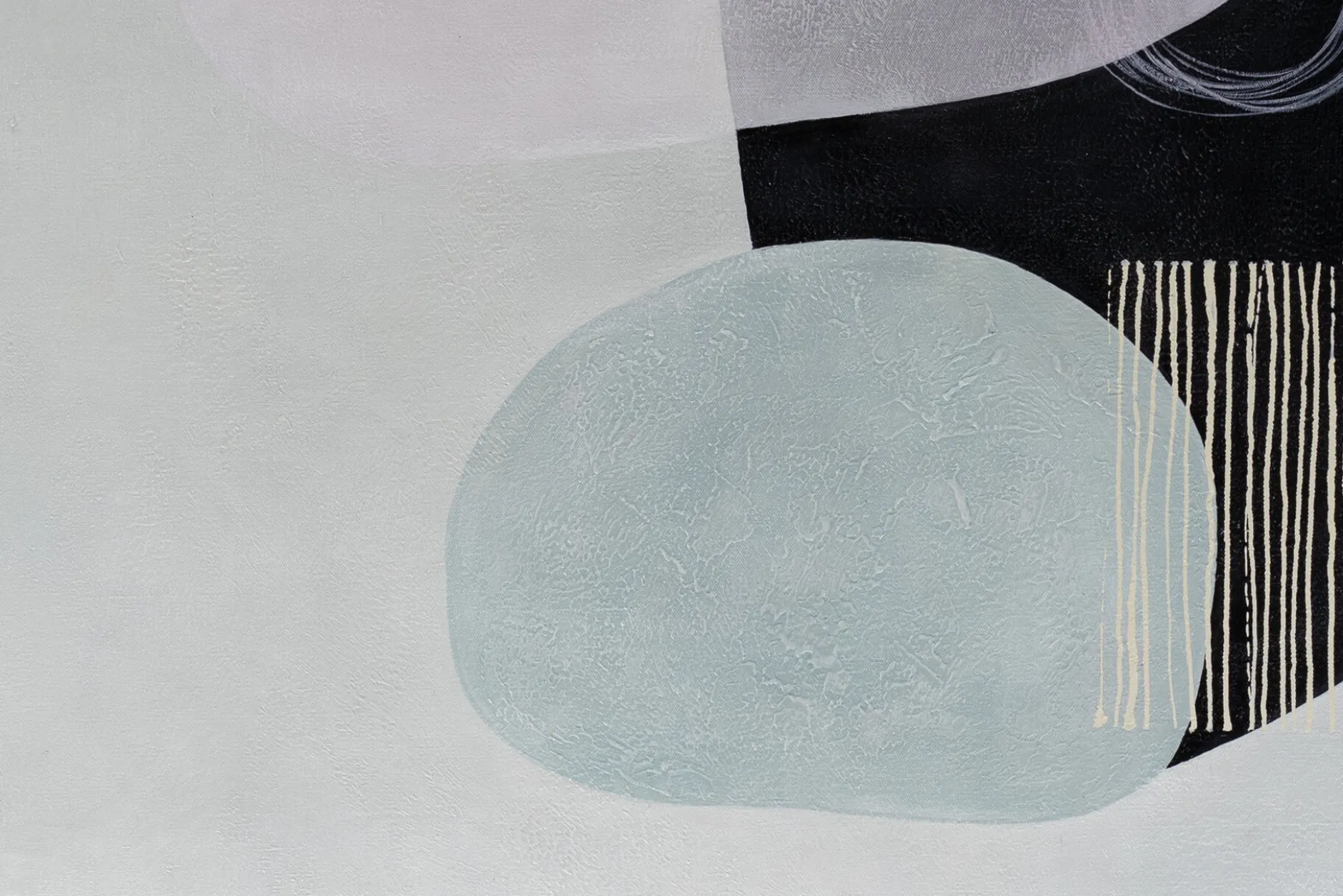 Öl Gemälde 'Grey Contemplation' | Handgemaltes Unikat