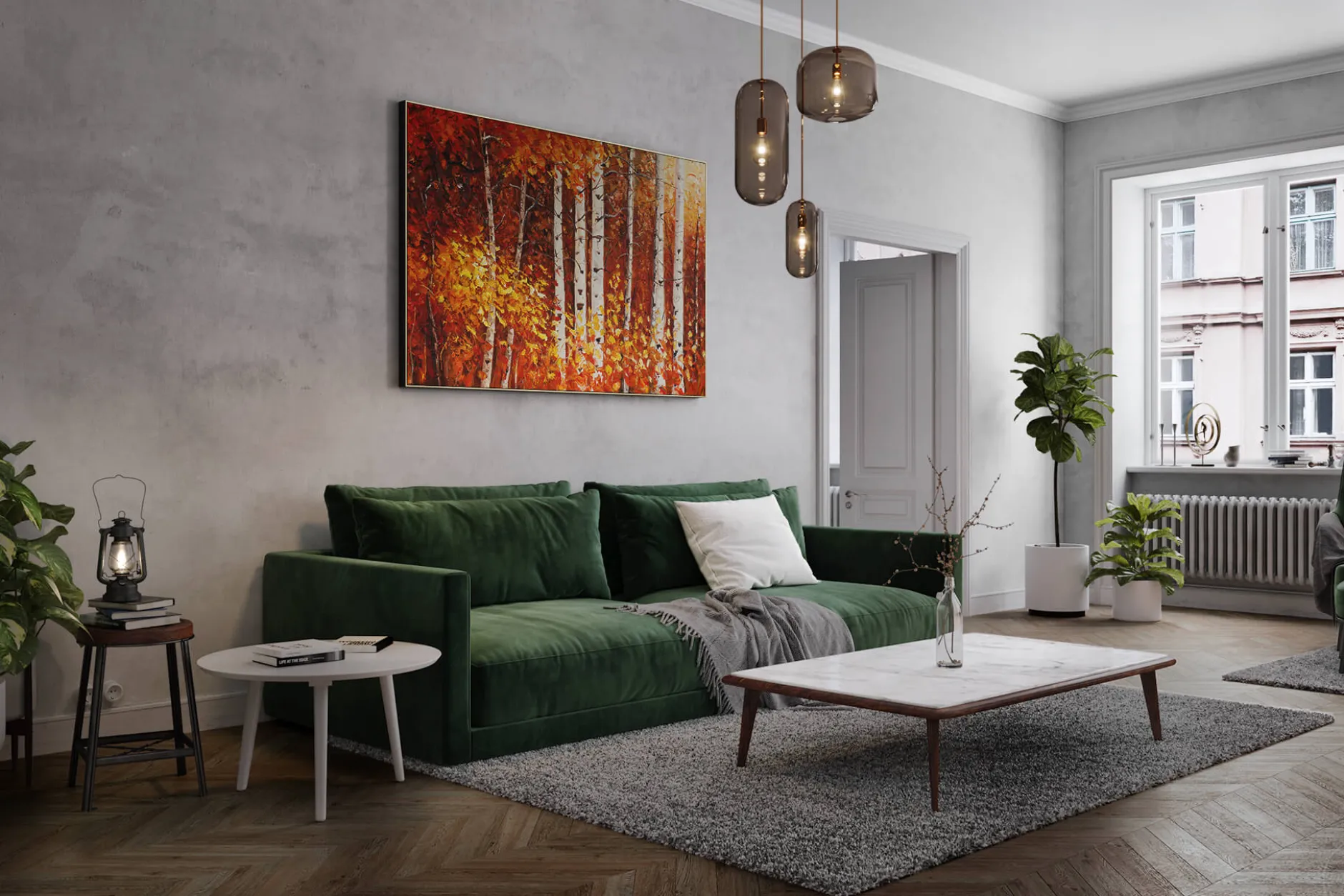 Öl Gemälde 'Happiness Time' | Handgemaltes Unikat
