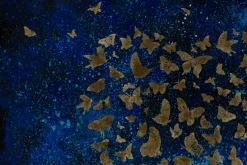 Öl Gemälde 'Heart of Butterflies' | Handgemaltes Unikat