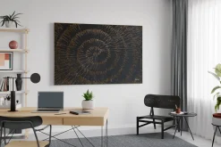 Öl Gemälde 'Helix of Life' | Handgemaltes Unikat