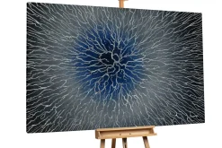 Öl Gemälde 'Hypnotising Lightning' | Handgemaltes Unikat