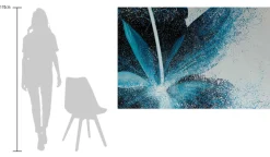 Öl Gemälde 'Inception of a Flower' | Handgemaltes Unikat