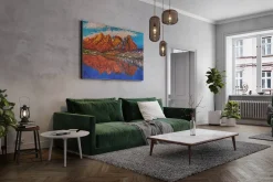 Öl Gemälde 'Indian Summer Vibes' | Handgemaltes Unikat