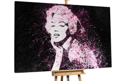 Öl Gemälde 'In Love with Marylin' | Handgemaltes Unikat