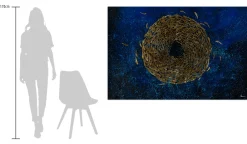 Öl Gemälde 'Inner Circle' | Handgemaltes Unikat