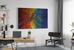 Öl Gemälde 'Intertwined Moments' | Handgemaltes Unikat