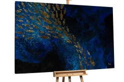 Öl Gemälde 'Into the Depth' | Handgemaltes Unikat