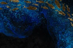 Öl Gemälde 'Into the Depth' | Handgemaltes Unikat