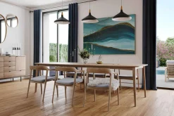 Öl Gemälde 'In turquoise Shimmer' | Handgemaltes Unikat