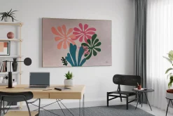 Öl Gemälde 'Jaunty Flowers' | Handgemaltes Unikat