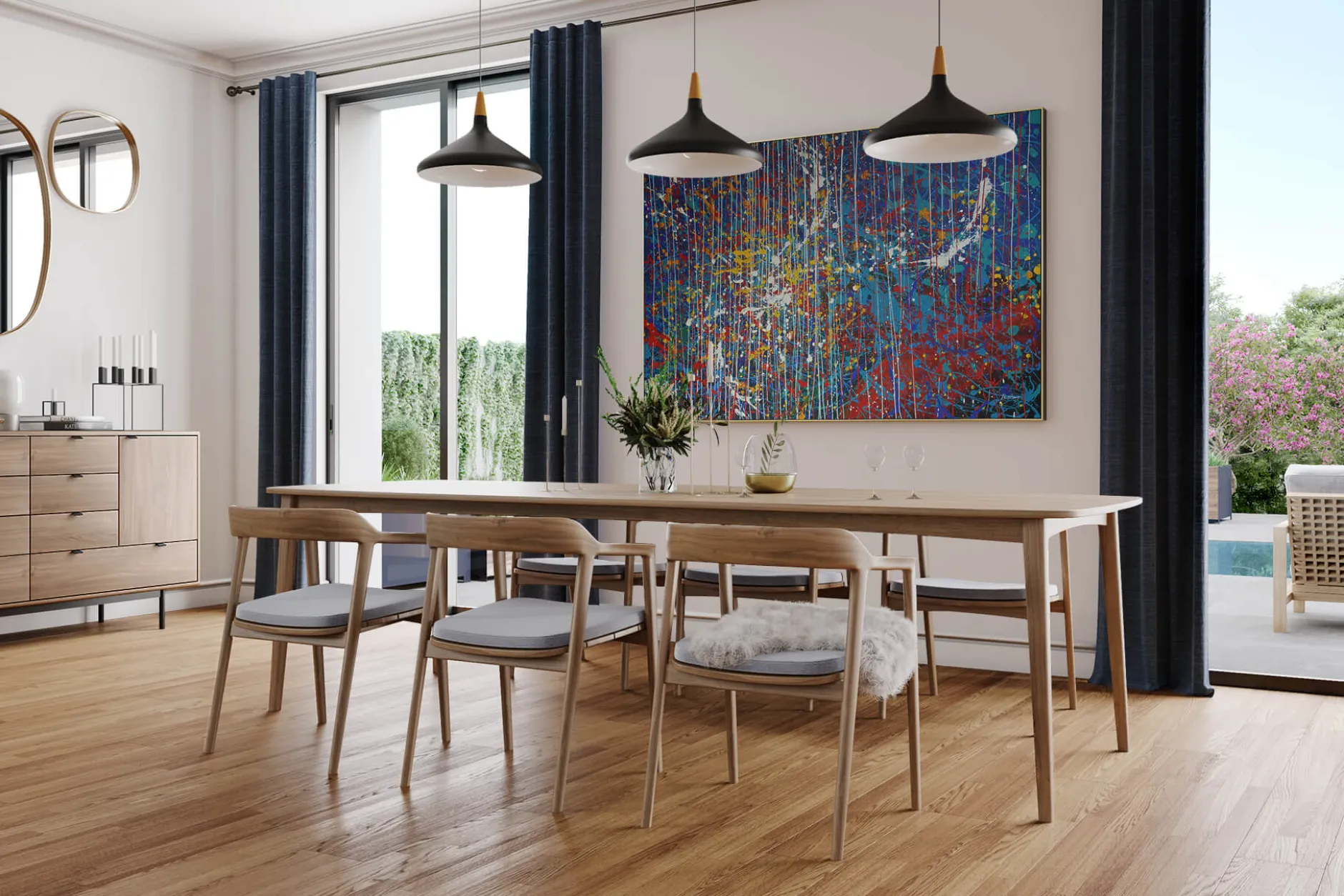 Öl Gemälde 'Joyful Soul' | Handgemaltes Unikat