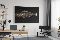 Öl Gemälde 'König der Fische' | Handgemaltes Unikat