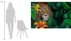 Öl Gemälde 'König Simba' | Handgemaltes Unikat