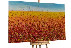 Öl Gemälde 'Lava and Sky' | Handgemaltes Unikat