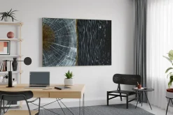Öl Gemälde 'Light in the Galaxy' | Handgemaltes Unikat