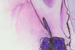 Öl Gemälde 'Lilac Impressions' | Handgemaltes Unikat