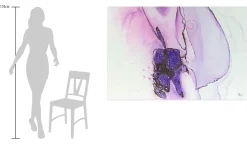 Öl Gemälde 'Lilac Impressions' | Handgemaltes Unikat