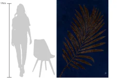 Öl Gemälde 'Lustrous Leaf' | Handgemaltes Unikat