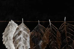 Öl Gemälde 'Lustrous Leaves' | Handgemaltes Unikat