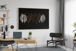 Öl Gemälde 'Lustrous Leaves' | Handgemaltes Unikat