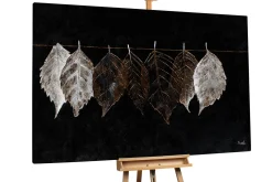 Öl Gemälde 'Lustrous Leaves' | Handgemaltes Unikat
