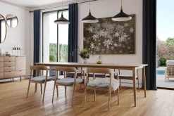 Öl Gemälde 'Magic Snow Crystals' | Handgemaltes Unikat
