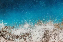 Öl Gemälde 'Magmatic Ocean' | Handgemaltes Unikat
