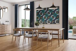 Öl Gemälde 'Magnificent Tiles' | Handgemaltes Unikat